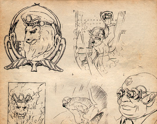 Progear boss characters